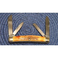 Case XX USA 1965-1969 Stag 54052 Congress Knife Case XX USA 1965-1969 Stag 54052 Congress Knife