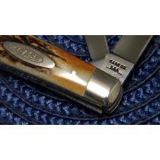 Case XX USA 10 Dot (1970) Stag 54052 Congress Knife Case XX USA 10 Dot (1970) Stag 54052 Congress Knife
