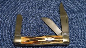 Case XX USA 1965-1969 Stag 5392 Stockman Knife