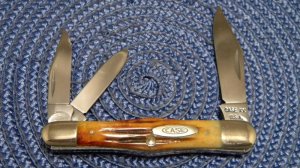 Case XX USA 1965-1969 Stag 5383 Whittler Knife