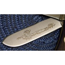 Camillus NY USA Wood CSS-1 Safari Series Cape Buffalo Wood Jumbo Trapper Knife in Box Camillus NY USA Wood CSS-1 Safari Series Cape Buffalo Wood Jumbo Trapper Knife in Box