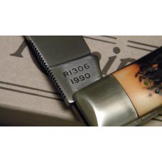 Remington USA 1990 Delrin R1306 Bullet Tracker Lockback Knife in Box Remington USA 1990 Delrin R1306 Bullet Tracker Lockback Knife in Box