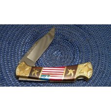Buck Custom USA David Yellowhorse Folding Lockback Knife in Box Buck Custom USA David Yellowhorse Folding Lockback Knife in Box