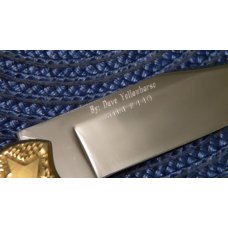 Buck Custom USA David Yellowhorse Folding Lockback Knife in Box Buck Custom USA David Yellowhorse Folding Lockback Knife in Box