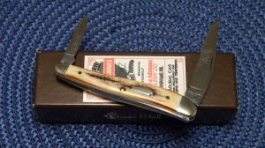 Schatt & Morgan Series IX Keystone Series #9 Stag 032146 Whittler Knife in Box