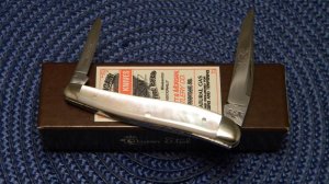 Schatt & Morgan Series IX Keystone Series #9 Pearl 052146 Whittler Knife in Box