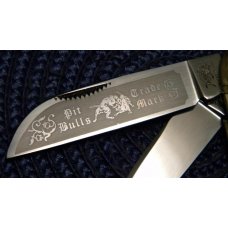 Bulldog Brand Hammer Forged Solingen Germany Stag 4 Blade Congress Knife in Box c.1985 Bulldog Brand Hammer Forged Solingen Germany Stag 4 Blade Congress Knife in Box c.1985