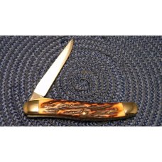 Schrade + USA 197UH Uncle Henry Staglon Cat Paw Linerlock Knife in Box Schrade + USA 197UH Uncle Henry Staglon Cat Paw Linerlock Knife in Box