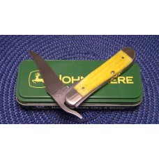 Case XX USA 2003 Yellow Bone 61953L SS John Deere Russlock Knife in Box Case XX USA 2003 Yellow Bone 61953L SS John Deere Russlock Knife in Box