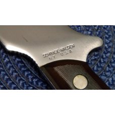 Schrade Walden NY USA 15OT Delrin Deerslayer Fixed Blade Sheath Knife in Box