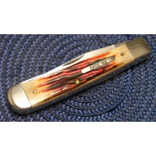 Case XX USA 2010 Second Cut Red Stag R5254 SS Trapper Knife Case XX USA 2010 Second Cut Red Stag R5254 SS Trapper Knife