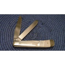 Case XX USA 4 Dot (1996) Pearl 8254 SS Trapper Knife Case XX USA 4 Dot (1996) Pearl 8254 SS Trapper Knife