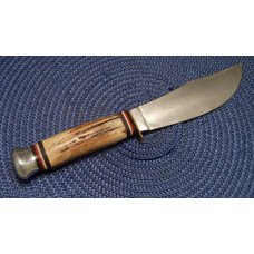 Robt Klass Solingen Germany Kissing Crane Stag KC6 Mountain Sheep Fixed Blade Sheath Knife Robt Klass Solingen Germany Kissing Crane Stag KC6 Mountain Sheep Fixed Blade Sheath Knife
