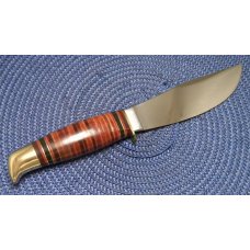 Boker Solingen Germany Alemania 193 Stacked Leather Fixed Blade Sheath Knife c.1960-1970 Boker Solingen Germany Alemania 193 Stacked Leather Fixed Blade Sheath Knife c.1960-1970