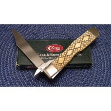 Case XX USA 2004 Rattlesnake Bone 6111 1/2 L SS Cheetah Knife in Box Case XX USA 2004 Rattlesnake Bone 6111 1/2 L SS Cheetah Knife in Box