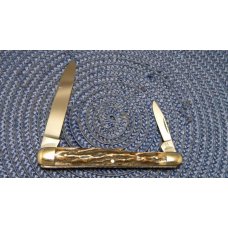 Kissing Crane Robt Klaas Solingen Germany Stag Reproduction Circa 1902 No. 3 Gunstock Knife Kissing Crane Robt Klaas Solingen Germany Stag Reproduction Circa 1902 No. 3 Gunstock Knife