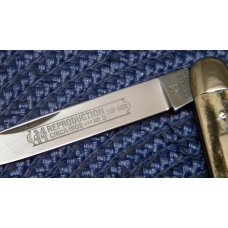 Kissing Crane Robt Klaas Solingen Germany Stag Reproduction Circa 1902 No. 3 Gunstock Knife Kissing Crane Robt Klaas Solingen Germany Stag Reproduction Circa 1902 No. 3 Gunstock Knife
