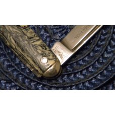 John Primble Belknap Hdw Mfg Co Swirl Composition Pen Knife c.1940-1968 John Primble Belknap Hdw Mfg Co Swirl Composition Pen Knife c.1940-1968