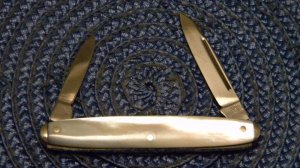 John Primble Belknap Hdw Mfg Co Pearl 5763 Pen Knife c.1940-1968