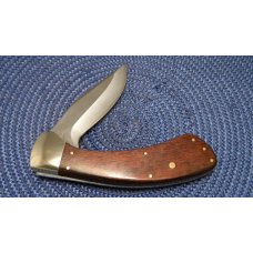 Case XX SS USA 8 Dot (1982) Wood Sidewinder Side Reslease Lockblade Knife & Pouch in Box