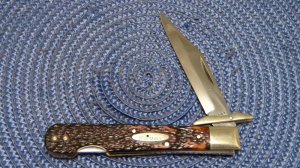 Ka-Bar 1173 USA Delrin Swing Guard Lockback Knife