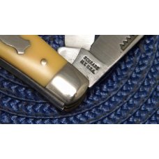 Schrade NY USA Yellow 881Y Stockman Knife Schrade NY USA Yellow 881Y Stockman Knife