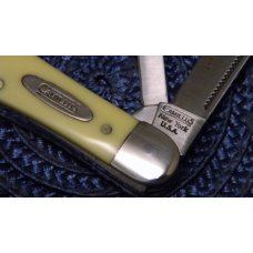 Camillus New York USA Yellow #72 Yello-Jaket Whittler Knife Camillus New York USA Yellow #72 Yello-Jaket Whittler Knife