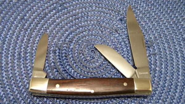 Browning Made in Germany Rosewood Stockman Knife