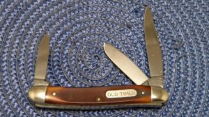 John Primble Belknap Inc. USA Delrin 934 Old Timer Stockman Knife c.1968-1985