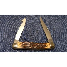 Schrade + USA LTD. (877UH) Uncle Henry Staglon Pro Skinner Linerlock Muskrat w/ Gut Hook Knife Schrade + USA LTD. (877UH) Uncle Henry Staglon Pro Skinner Linerlock Muskrat w/ Gut Hook Knife