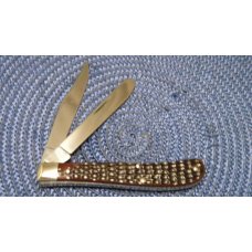 Case XX USA 2 Dot (1978) Delrin 62048 Slimline Trapper Farmers Jack Knife Case XX USA 2 Dot (1978) Delrin 62048 Slimline Trapper Farmers Jack Knife