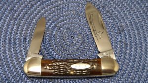 Case XX USA 1970's Bone 62131 Canoe Knife