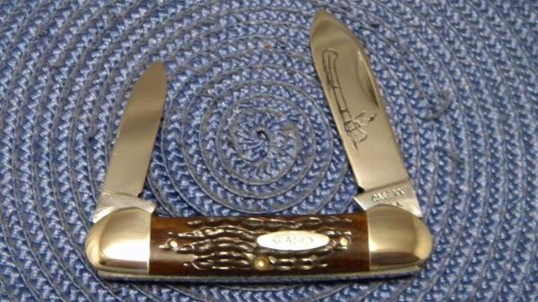 Case XX USA 1970's Bone 62131 Canoe Knife Case XX USA 1970's Bone 62131 Canoe Knife