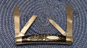 Case XX USA 5 Dot (1975) Bone 64052 Congress Knife
