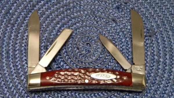 Case XX USA 4 Dot (1976) Bone 64052 Congress Knife Case XX USA 4 Dot (1976) Bone 64052 Congress Knife
