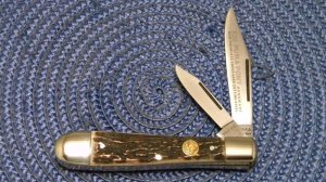 Puma Germany Stag 620 Stainless Pony Jack Knife c.1972