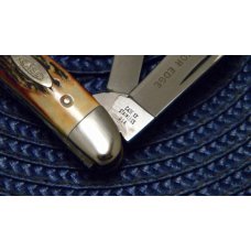 Case XX Stainless USA 4 Dot (1976) Stag 52087 SSP Razor Edge 2 Blade Stockman Knife Case XX Stainless USA 4 Dot (1976) Stag 52087 SSP Razor Edge 2 Blade Stockman Knife