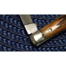 Case XX Stainless USA 4 Dot (1976) Stag 5233 SS Razor Edge 2 Blade Pen Knife Case XX Stainless USA 4 Dot (1976) Stag 5233 SS Razor Edge 2 Blade Pen Knife