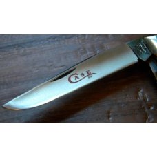 Case XX Stainless USA 2 Dot (1978) Stag Red Etch 7 Knife Set