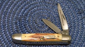 Case XX Stainless USA 1 Dot (1979) Bradford Centennial Stag 52027 SSP Jack Knife