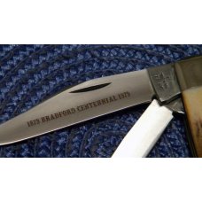 Case XX Stainless USA 1 Dot (1979) Bradford Centennial Stag 5292 SSP Jack Knife