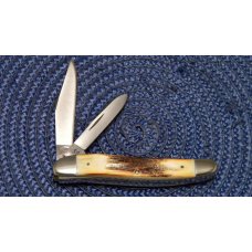 Case XX Stainless USA 2 Dot (1978) Stag Red Etch 52087 SSP Jack Knife Case XX Stainless USA 2 Dot (1978) Stag Red Etch 52087 SSP Jack Knife