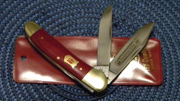Robt Klaas Kissing Crane Solingen Germany Red 3020 Copperhead Knife (XX) c.1981 Robt Klaas Kissing Crane Solingen Germany Red 3020 Copperhead Knife (XX) c.1981