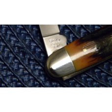 Case XX Stainless USA 2 Dot (1978) Stag 5279 SSP Red Etch Pen Knife