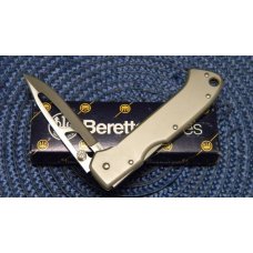 Beretta Japan Airlight Plain Edge Aluminum Lockback Knife in Box