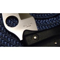 Spyderco AUS-8 Stainless Seki-City Japan C10SBK Endura Tactical Lockback Knife in Box Spyderco AUS-8 Stainless Seki-City Japan C10SBK Endura Tactical Lockback Knife in Box