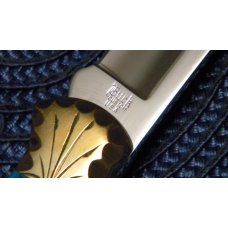 Buck Custom USA David Yellowhorse Mustang Folding Lockback Knife in Box Buck Custom USA David Yellowhorse Mustang Folding Lockback Knife in Box