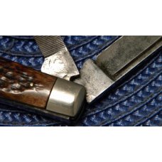 W.R. Case & Sons Bradford PA 6202 SH R, F, LP Rogers Bone WWI WW1 Military Knife