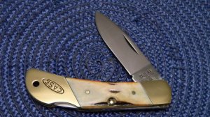 Case XX USA 10 Dot (1980) Stag 051051 LSSP Lockback Knife