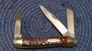 Case XX USA 9 Dot (1971) Bone 6318 HE Stockman Knife